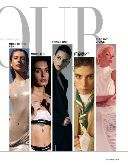 Вигор, журнал. Мода и красота, октябрь 2026, выпуск 1 (VIGOUR MAGAZINE The Fashion & Beauty | October 2026 | Issue 01), page 3