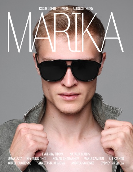 MARIKA MAGAZINE MEN (ISSUE 5840 - AUGUST), page 1