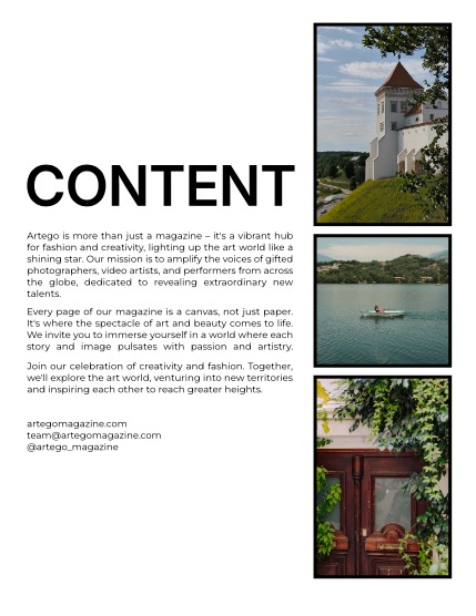 ARTEGO MAGAZINE - NATURE & TRAVELS AUGUST ISSUE 984, page 2