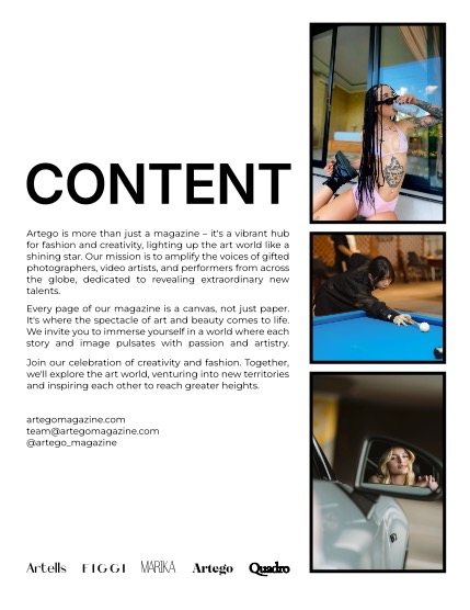 ARTEGO MAGAZINE - PORTRAIT JULY ISSUE 1440, page 2
