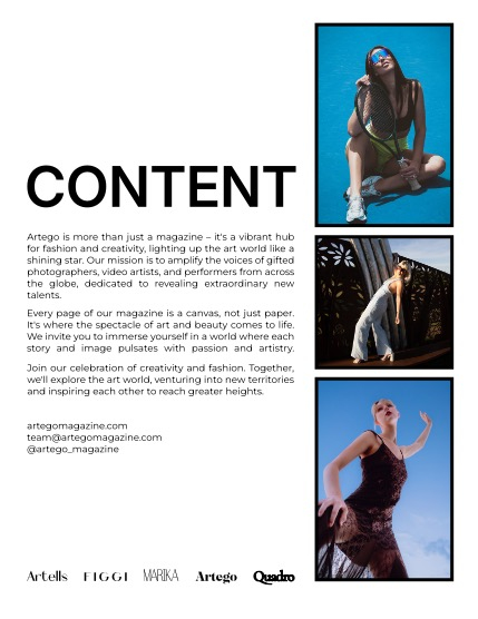 ARTEGO MAGAZINE - PORTRAIT JULY ISSUE 1441, page 2