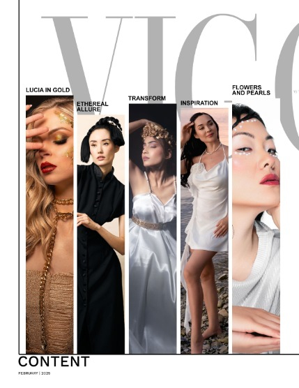 VIGOUR MAGAZINE Fashion & Beauty | February 2025 | Issue 10, page 2