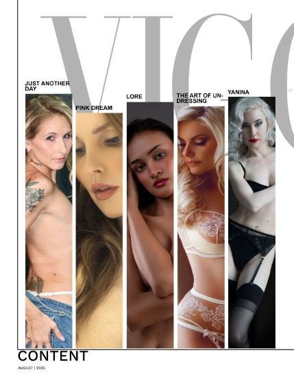 VIGOUR MAGAZINE The Nude & Boudoir | August 2025 | Issue 04, page 2