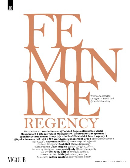 VIGOUR MAGAZINE Fashion & Beauty | September 2025 | Issue 08, page 10