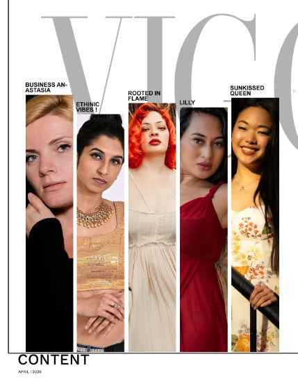 VIGOUR MAGAZINE Fashion & Beauty | April 2026 | Issue 17, page 2