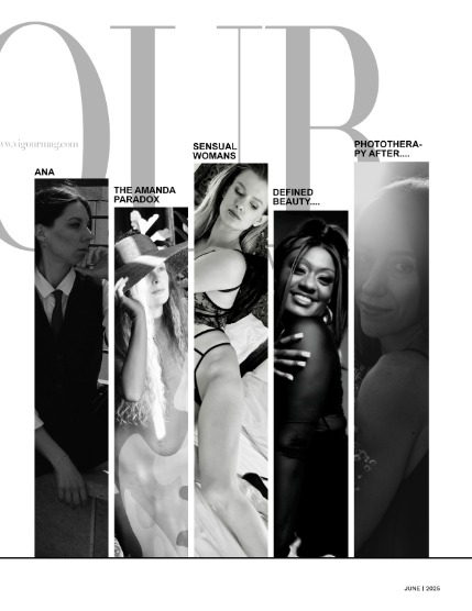 VIGOUR MAGAZINE Black And White | June 2025 | Issue 01, page 3