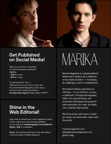 MARIKA MAGAZINE MEN (ISSUE 6281 - MAY), page 2