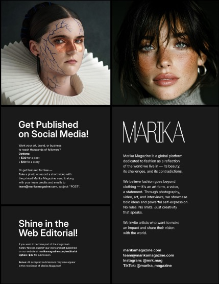 MARIKA MAGAZINE FINE-ART & AI (ISSUE 6333 - JULY), page 2