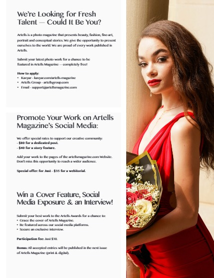 ARTELLS MAGAZINE - PORTRAIT SEPTEMBER (Vol 3593), page 3