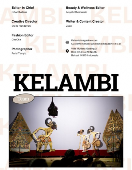 Kelambi Magazine Special Visual Art July Edition Vol 070, page 3