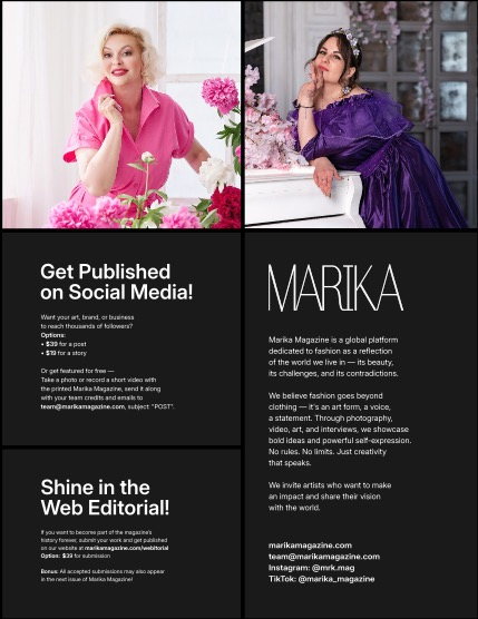 MARIKA MAGAZINE PORTRAIT (ISSUE 6355 - JULY), page 2
