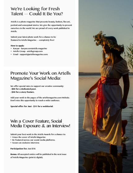 ARTELLS MAGAZINE - PORTRAIT SEPTEMBER (Vol 3575), page 3