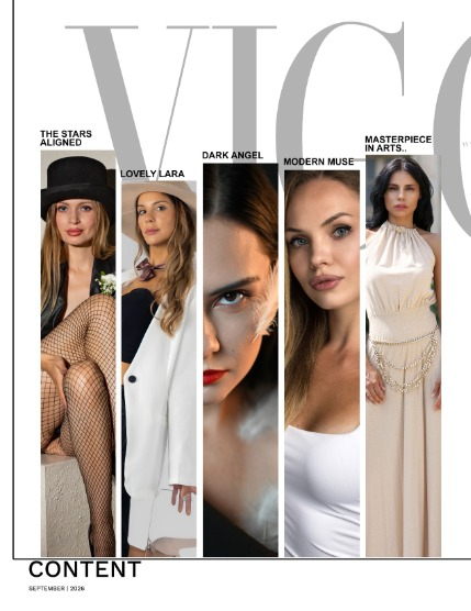 VIGOUR MAGAZINE The Art of Style | September 2026 | Issue 01, page 2