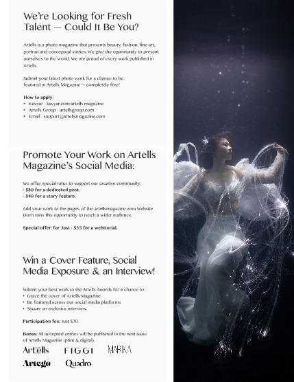 ARTELLS MAGAZINE - FINEART & VISUAL ART APRIL (Vol 3969), page 3