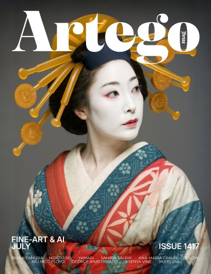 ARTEGO MAGAZINE - FINE-ART & AI JULY ISSUE 1417, page 1