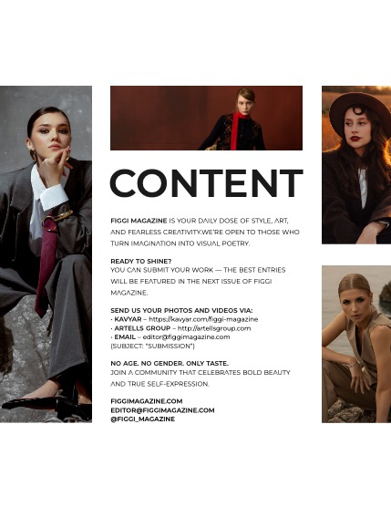 FIGGI MAGAZINE - PORTRAIT DECEMBER (Vol 1900), page 3