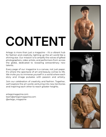 ARTEGO MAGAZINE - MEN JANUARY ISSUE 1192, page 2