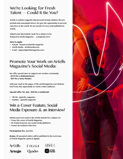 ARTELLS MAGAZINE - FINEART & VISUAL ART SEPTEMBER (Vol 4249), page 3