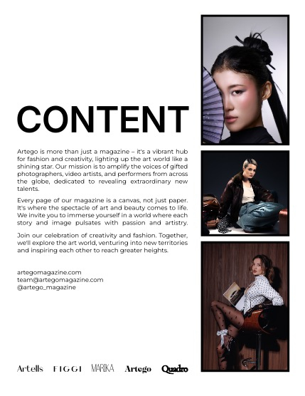 ARTEGO MAGAZINE - FASHION & GLAMOUR APRIL ISSUE 1321, page 2