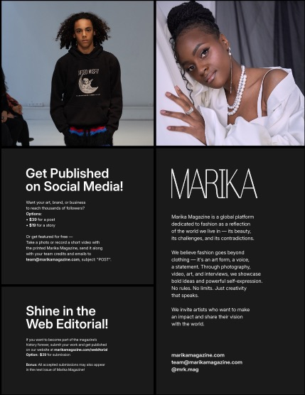 MARIKA MAGAZINE FASHION & GLAMOUR (ISSUE 6316 - JUNE), page 2