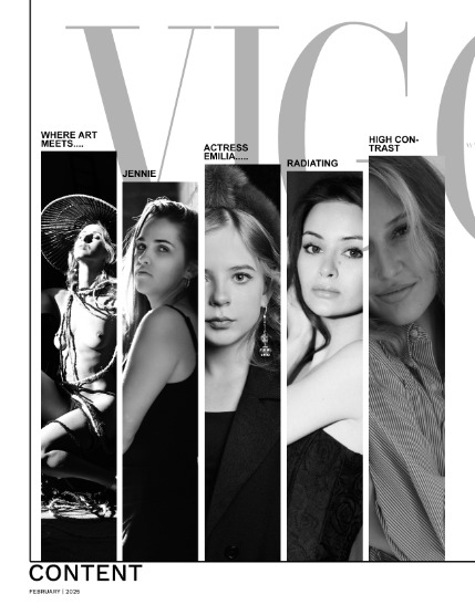 VIGOUR MAGAZINE The Black And White | February 2025 | Issue 02, page 2
