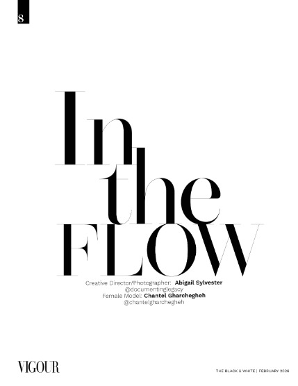 VIGOUR MAGAZINE The Black And White | February 2026 | Issue 01, page 8
