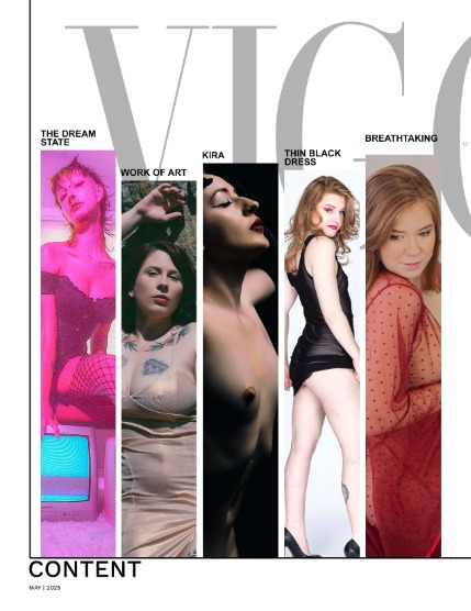 VIGOUR MAGAZINE Nude & Boudoir | May 2025 | Issue 05, page 2