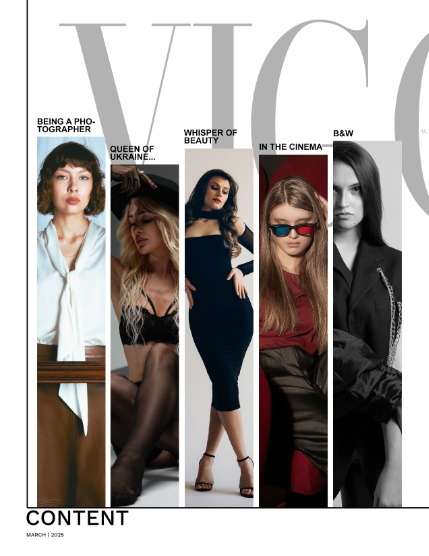 VIGOUR MAGAZINE Fashion & Beauty | March 2025 | Issue 01, page 2