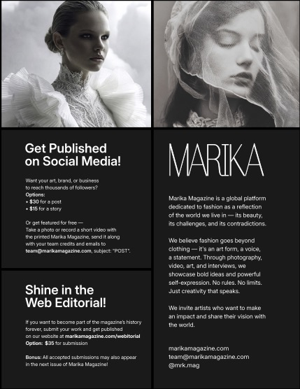 MARIKA MAGAZINE FINE-ART & AI (ISSUE 6145 - FEBRUARY), page 2