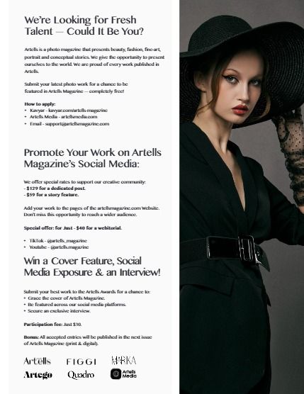 Артеллс, журнал. Мода и гламур, октябрь (ARTELLS MAGAZINE - FASHION & GLAMOUR OCTOBER), page 3
